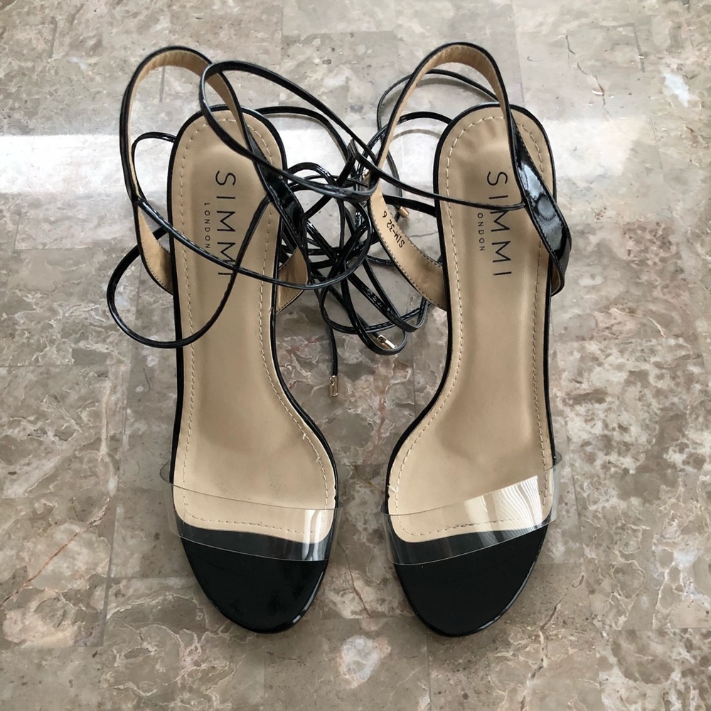 Simmi Lace Up Sandal Heels